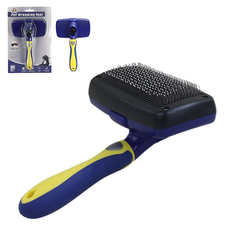 Hertzko Self-Cleaning Slicker Brush for Dogs & Cats